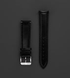 Black Leather - 20mm Strap