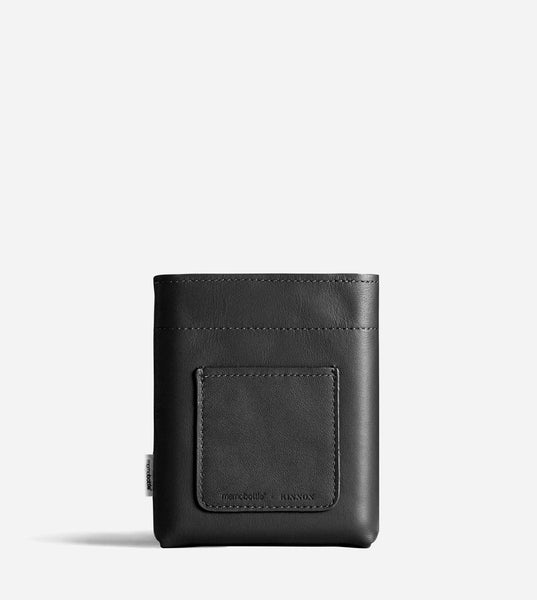 A6 Memobottle Leather Sleeve - Black