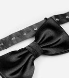 No. 56 Black Silk Bow Tie