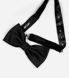 No. 56 Black Silk Bow Tie
